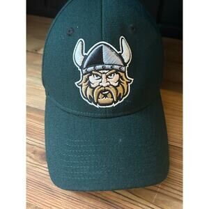 Cleveland State Vikings NCAA Zephyr ZFit Stretch size M/L Green Hat Cap